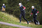 07.10.2021, xkvx, Biathlon Training Lavaze, v.l. Vetle Sjaastad Christiansen (Norway), Johannes Thingnes Boe (Norway)  