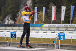 21.10.2021, xkvx, Biathlon Training Antholz-Anterselva, v.l. Benedikt Doll (Germany)  