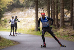 21.10.2021, xkvx, Biathlon Training Antholz-Anterselva, v.l. Roman Rees (Germany)  