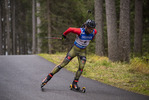 21.10.2021, xkvx, Biathlon Training Antholz-Anterselva, v.l. Justus Strelow (Germany)  