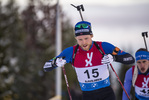 13.11.2021, xkvx, Season Opening Sjusjoen - Sprint Men, v.l. Petter Austberg Bjoern (Norway)  