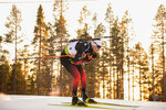 25.11.2021, xetx, Biathlon IBU Cup Idre, Sprint Men, v.l. Endre Stroemsheim (Norway)
