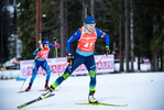 28.11.2021, xkvx, Biathlon IBU World Cup Oestersund, Sprint Women, v.l. Dzinara Alimbekava (Belarus) in aktion / in action competes