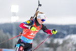 28.11.2021, xkvx, Biathlon IBU World Cup Oestersund, Sprint Women, v.l. Marte Olsbu Roeiseland (Norway) in aktion / in action competes