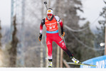 28.11.2021, xkvx, Biathlon IBU World Cup Oestersund, Sprint Women, v.l. Julia Schwaiger (Austria) in aktion / in action competes