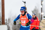 28.11.2021, xkvx, Biathlon IBU World Cup Oestersund, Sprint Women, v.l. Elisa Gasparin (Switzerland) in aktion / in action competes