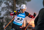 28.11.2021, xkvx, Biathlon IBU World Cup Oestersund, Sprint Men, v.l. Vetle Sjaastad CHRISTIANSEN (Norway) in aktion / in action competes