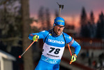 28.11.2021, xkvx, Biathlon IBU World Cup Oestersund, Sprint Men, v.l. Thomas BORMOLINI (Italy) in aktion / in action competes