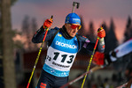 28.11.2021, xkvx, Biathlon IBU World Cup Oestersund, Sprint Men, v.l. Erik LESSER (Germany) in aktion / in action competes