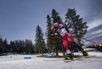 28.11.2021, xkvx, Biathlon IBU World Cup Oestersund, Sprint Men, v.l. David KOMATZ (Austria) in aktion / in action competes