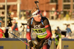 01.12.2021, xetx, Biathlon IBU Cup Sjusjoen, Super Sprint Men, v.l. Filip Fjeld Andersen (NORWAY)  / 