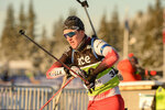 01.12.2021, xetx, Biathlon IBU Cup Sjusjoen, Super Sprint Men, v.l. Dominic Unterweger (AUSTRIA)  / 