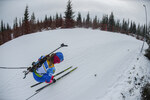 03.12.2021, xetx, Biathlon IBU Cup Sjusjoen, Sprint Women, v.l. Anastasia Shevchenko (RUSSIA)  / 