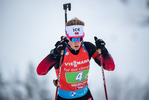 11.12.2021, xkvx, Biathlon IBU World Cup Hochfilzen, Relay Women, v.l. Karoline Offigstad Knotten (Norway) in aktion / in action competes