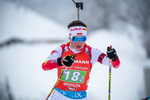 11.12.2021, xkvx, Biathlon IBU World Cup Hochfilzen, Relay Women, v.l. Kamila Zuk (Poland) in aktion / in action competes