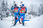 11.12.2021, xkvx, Biathlon IBU World Cup Hochfilzen, Relay Women, v.l. Samuela Comola (Italy) in aktion / in action competes