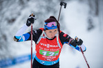 11.12.2021, xkvx, Biathlon IBU World Cup Hochfilzen, Relay Women, v.l. Tuuli Tomingas (Estonia) in aktion / in action competes