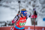 11.12.2021, xkvx, Biathlon IBU World Cup Hochfilzen, Relay Women, v.l. Lisa Theresa Hauser (Austria) in aktion / in action competes