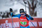 11.12.2021, xkvx, Biathlon IBU World Cup Hochfilzen, Relay Women, v.l. Anais Chevalier-Bouchet (France) in aktion / in action competes