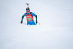 11.12.2021, xkvx, Biathlon IBU World Cup Hochfilzen, Relay Women, v.l. Anais Chevalier-Bouchet (France) in aktion / in action competes