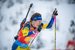 11.12.2021, xkvx, Biathlon IBU World Cup Hochfilzen, Relay Women, v.l. Elvira Oeberg (Sweden) in aktion / in action competes