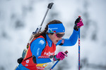 11.12.2021, xkvx, Biathlon IBU World Cup Hochfilzen, Relay Women, v.l. Eleonora Fauner (Italy) in aktion / in action competes