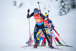 11.12.2021, xkvx, Biathlon IBU World Cup Hochfilzen, Relay Women, v.l. Vanessa Hinz (Germany) in aktion / in action competes