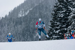 11.12.2021, xljkx, Cross Country FIS World Cup Davos, Men Prolog, v.l. Andrew Young (Great Britain)  / 