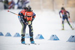 16.12.2021, xkvx, Biathlon IBU World Cup Le Grand Bornand, Sprint Women, v.l. Vanessa Voigt (Germany) in aktion / in action competes