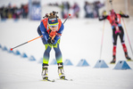 16.12.2021, xkvx, Biathlon IBU World Cup Le Grand Bornand, Sprint Women, v.l. Dzinara Alimbekava (Belarus) in aktion / in action competes