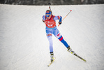 16.12.2021, xkvx, Biathlon IBU World Cup Le Grand Bornand, Sprint Women, v.l. Ivona Fialkova (Slovakia) in aktion / in action competes