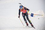 16.12.2021, xkvx, Biathlon IBU World Cup Le Grand Bornand, Sprint Women, v.l. Vanessa Hinz (Germany) in aktion / in action competes