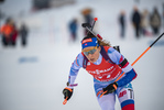 16.12.2021, xkvx, Biathlon IBU World Cup Le Grand Bornand, Sprint Women, v.l. Maria Remenova (Slovakia) in aktion / in action competes