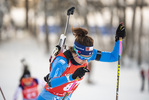 16.12.2021, xkvx, Biathlon IBU World Cup Le Grand Bornand, Sprint Women, v.l. Linda Zingerle (Italy) in aktion / in action competes