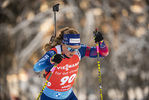 16.12.2021, xkvx, Biathlon IBU World Cup Le Grand Bornand, Sprint Women, v.l. Irene Cadurisch (Switzerland) in aktion / in action competes