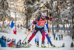 16.12.2021, xkvx, Biathlon IBU World Cup Le Grand Bornand, Sprint Women, v.l. Karoline Erdal (Norway) in aktion / in action competes