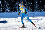 16.12.2021, xlukx, Biathlon IBU Cup Obertilliach, Individual Women, v.l. Michela Carrara (Italy)  / 