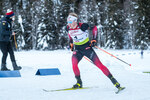 16.12.2021, xlukx, Biathlon IBU Cup Obertilliach, Individual Men, v.l. Johannes Dale (Norway)  / 