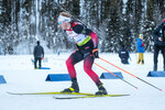 16.12.2021, xlukx, Biathlon IBU Cup Obertilliach, Individual Men, v.l. Johannes Dale (Norway)  / 