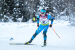 16.12.2021, xlukx, Biathlon IBU Cup Obertilliach, Individual Men, v.l. Remi Broutier (France)  / 