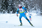 16.12.2021, xlukx, Biathlon IBU Cup Obertilliach, Individual Men, v.l. Emilien Claude (France)  / 