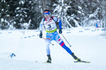 16.12.2021, xlukx, Biathlon IBU Cup Obertilliach, Individual Men, v.l. Tomas Sklenarik (Slovakia)  / 