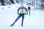 16.12.2021, xlukx, Biathlon IBU Cup Obertilliach, Individual Men, v.l. Justus Strelow (Germany)  / 