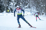 16.12.2021, xlukx, Biathlon IBU Cup Obertilliach, Individual Men, v.l. Justus Strelow (Germany)  / 