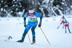 16.12.2021, xlukx, Biathlon IBU Cup Obertilliach, Individual Men, v.l. Oscar Lombardot (France)  / 