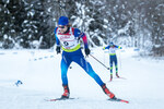 16.12.2021, xlukx, Biathlon IBU Cup Obertilliach, Individual Men, v.l. Jeremy Finello (Switzerland)  / 