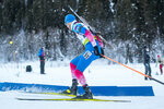 16.12.2021, xlukx, Biathlon IBU Cup Obertilliach, Individual Men, v.l. Anton Babikov (Russia)  / 