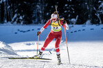16.12.2021, xlukx, Biathlon IBU Cup Obertilliach, Individual Women, v.l. Annija Sabule (Latvia)  / 