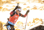 18.12.2021, xkvx, Biathlon IBU World Cup Le Grand Bornand, Pursuit Men, v.l. Filip Fjeld Andersen (Norway) in aktion / in action competes