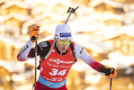 18.12.2021, xkvx, Biathlon IBU World Cup Le Grand Bornand, Pursuit Men, v.l. Simon Eder (Austria) in aktion / in action competes